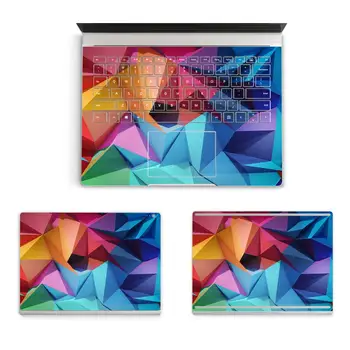 

Laptop vinyl Stickers for Microsoft Surface Book 13.5 inch Colorful Geometric series Full Protective Skin for Surface book 13.5