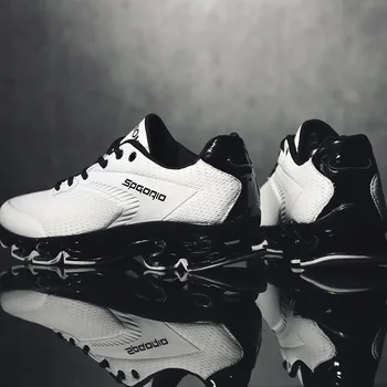 

Running Shoes for Men Professional Men Sport Shoes Blade Soles Rubber Non-slip Breathable Comfortable Top quality Size 39-45