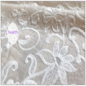 

High Quality Cotton Embroidery Lace Trim DIY Clothing Decorative Lace Sewing Accessories Skirt Length 34CM