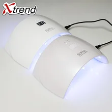 Светодиодный светильник для ногтей SUN9C и 9S датчик солнечного света 24 Вт USB Перезаряжаемый армированный масляный фен для ногтей терапевтический аппарат для отверждения геля для ногтей инструмент для дизайна