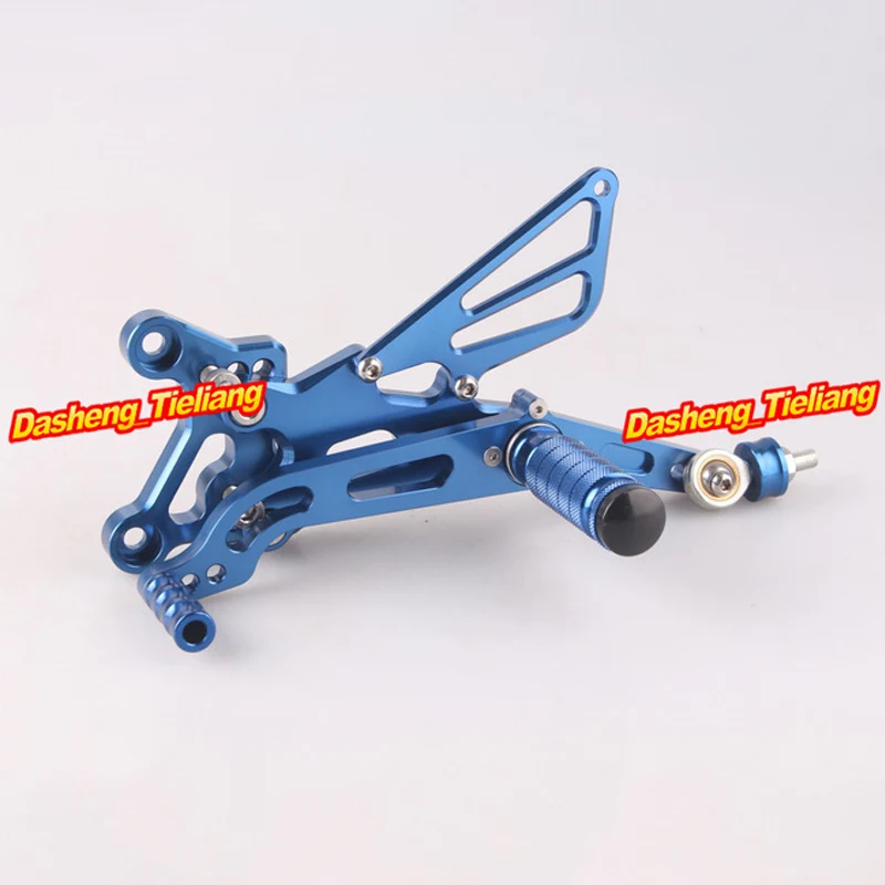 Adjustable Shift Foot Pegs Rear Set Footrests Kit For Yamaha YZF R6 2006 2007 2008 2009 2010 Motorcycle Accessory Parts