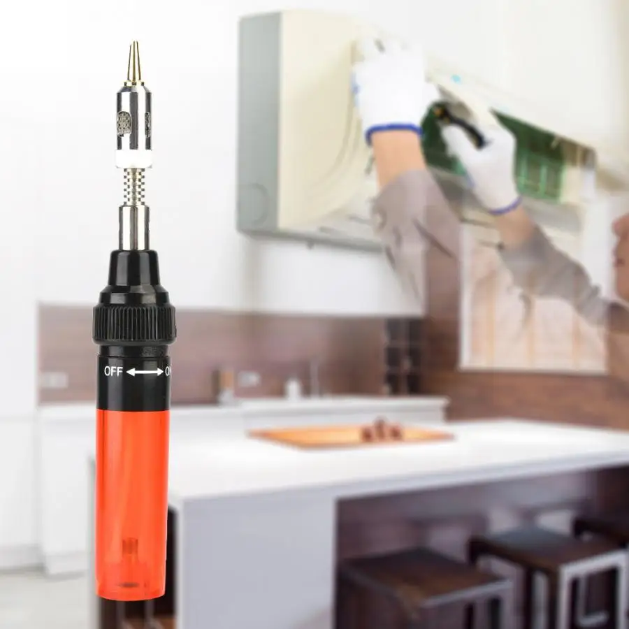 

TS100 Soldering Iron MT-100 Portable Pen Shaped Gas Blow Soldering Iron Multi-function Cordless Soldering Iron Soldering Iron