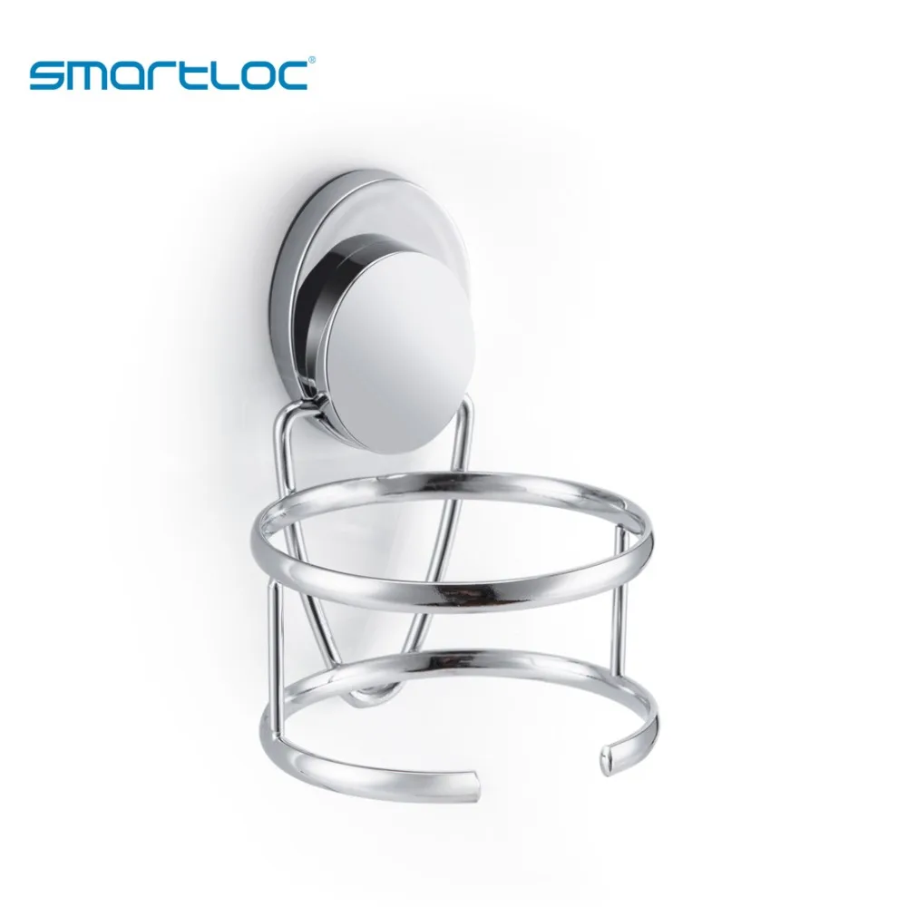 

smartloc Iron Suction Hair Dryer Blow Drier Holder Hanger Bathroom Storage Organizer Towel Rack Shower Makeup Toilet Household