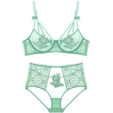 Ограниченное количество, сексуальный комплект из лайкры с бюстгальтером, элегантный ультра-тонкий Удобный Мягкий Марлевый кружевной женское нижнее белье, бюстгальтер, набор yw211