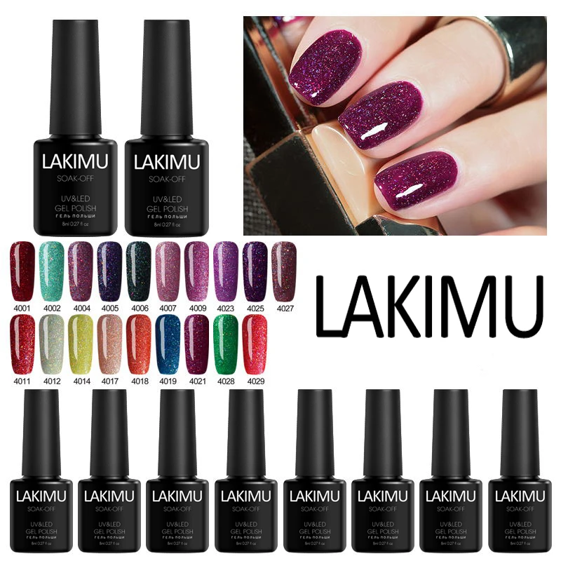 

LAKIMU Gel Varnish 8ml Neon 19 Color UV Gel Nail Polish Hybrid Varnishes Lucky Nails Gel Lak Semi Permanent for Nail Art Primer