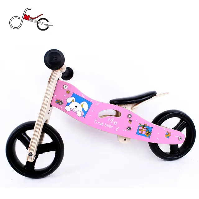 three wheel wooden walker for babies
