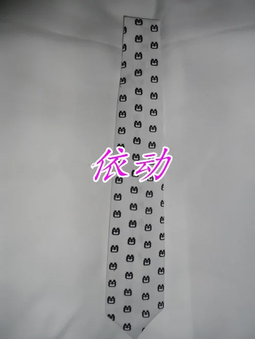 Dangan Ronpa Trigger Happy Havoc Enoshima Junko Anime Cosplay Printed Neck Tie