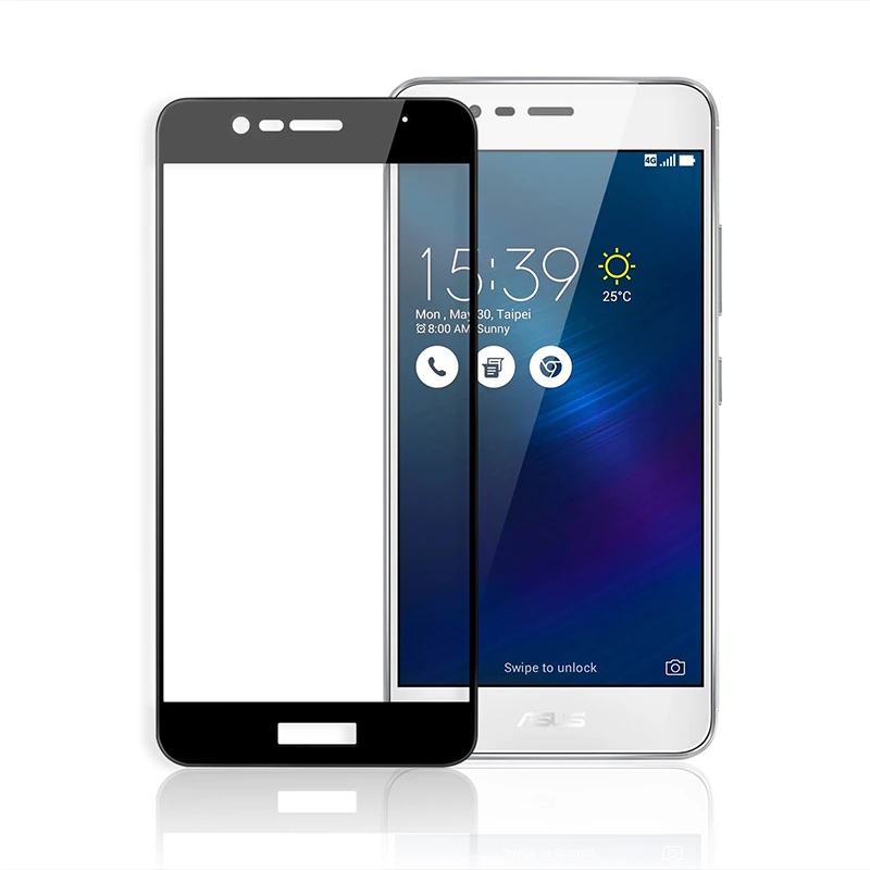 Защитное стекло закаленное 9H для Asus Zenfone 4 Max ZC554KL ZC520KL Live ZB501KL 3 MAX ZC553KL|tempered glass|full cover