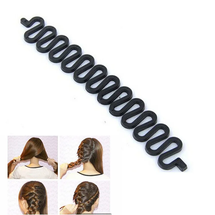 Magic Hair Braiding Fish Bond Waves Braider Tool Roller With Hair Twist Styling Bun Maker Hair Band Accessories Magic Hair Braiding Fish Bond Waves Braider Tool Roller With Hair Twist Styling Bun Maker Hair Band Accessories