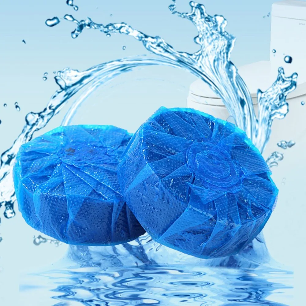 Синие пузыри, для унитаза Bao Автоматическая Промывка Туалет дух чистящее средство для унитаза освежитель воздуха для туалета