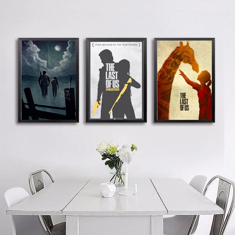 

The Last of Us Poster Art Canvas Print Home Children's Bedroom Action TV Game Pitcures