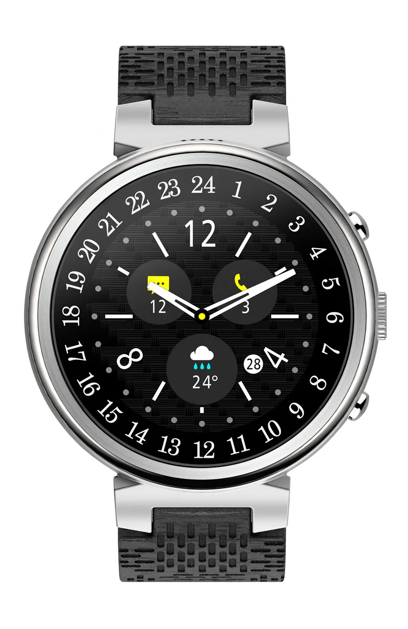 Gps Смарт-часы для мужчин I6 Android 5,1 MTK6580 Samrtwatch монитор сердечного ритма спортивные часы для мужчин для IOS Android HUAWEI часы 2 PK kw88 - Цвет: 1
