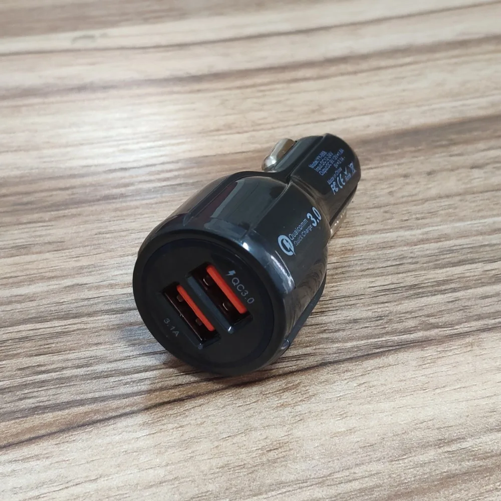 Автомобильное зарядное устройство DIYKIT Quick Charge 3 0 мобильный телефон Dual Usb адаптер