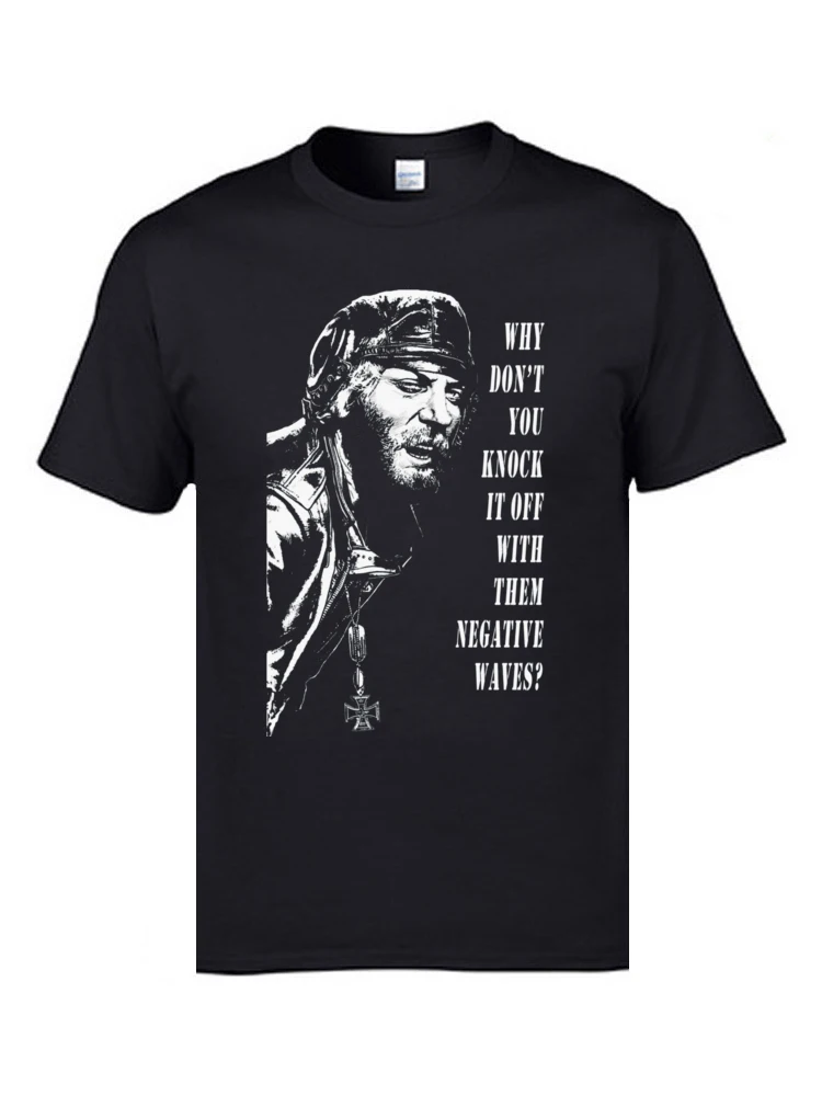 Design Birthday T-shirts Designer ostern Day Short Sleeve Crewneck Tops Shirt Pure Cotton Men's Casual Tops & Tees Kellys Heroes Oddball Says white decal 654 black