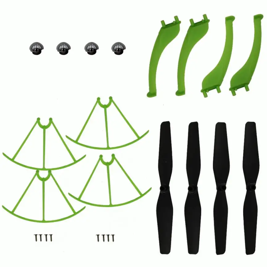 

Excellent Syma X5HW X5HC Landing Skid+Blade Propeller+Propeller Protectors Spare Set RC Helicopter Parts #XT