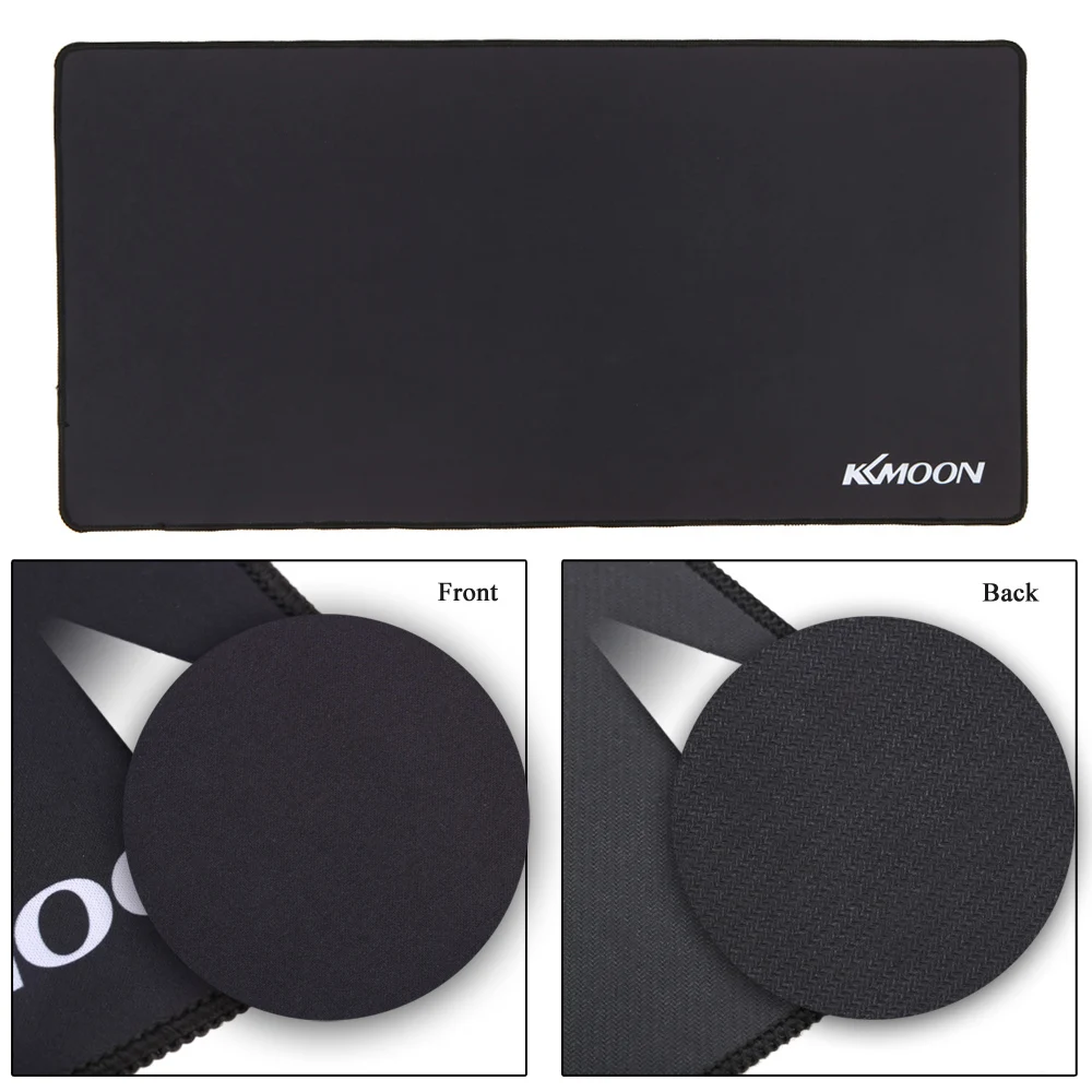 Goede Kkmoon 900*400*3 Mm L Xl Grote Maat Gaming Muismat Vlakte Uitgebreide Anti Slip game Muizen Pad Bureau Mat Voor Lol Verrassing
