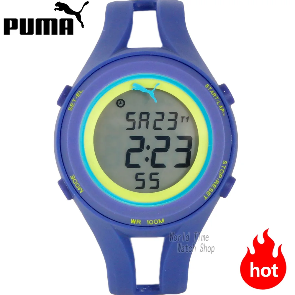 

PUMA watch Men Modern Fashion sport watch women Rotating Series Multifunctional Clock Waterproof Wristwatch Relogio Masculino