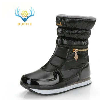 

2019 women's shoes winter boots lady snow boots zipper easy wearing short version hot shoe slip resistance outsole free shipping