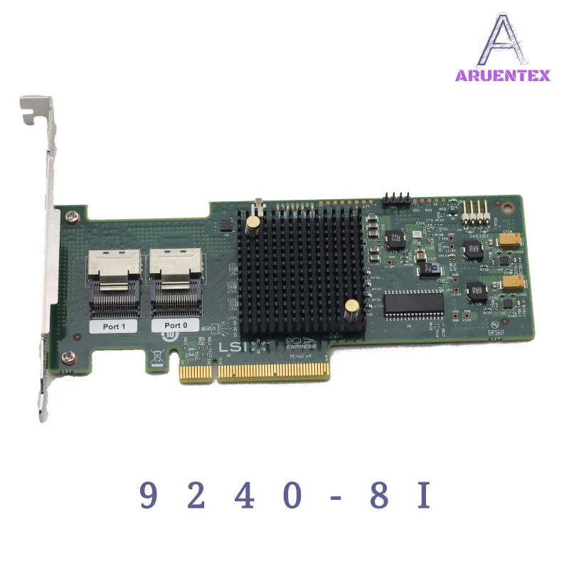 ARUENTEX MegaRAID LSI 9240-8i внутренний низкая-Мощность SATA/SAS 6 ГБ/сек. PCI-Express 2 0 RAID карты alibaba