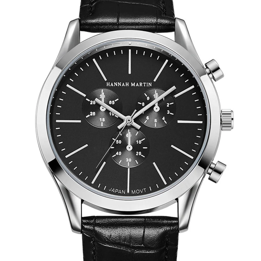 

Sports Men Watch Top Brand Luxury Quartz Leather Male Wristwatch Fashion Creative Man's Watch Business Casual Relogio Clock Xfcs
