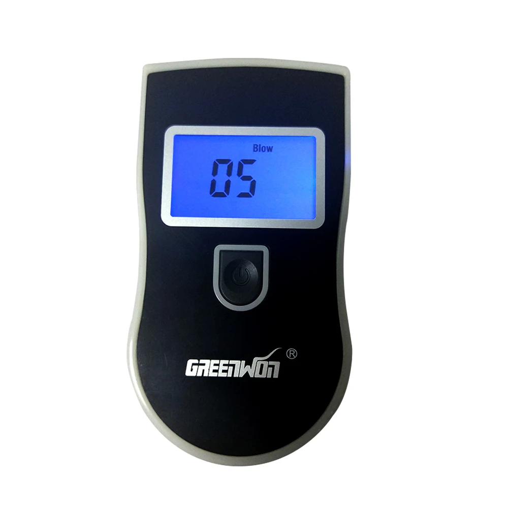 GREENWON Digital Breath Alcohol Tester, Car Breathalyzer, Portable Alcohol Meter, Wine Alcohol Test