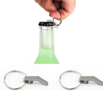 

New 1pc EDC Gear Mini Lightweight Bottle Beer Opener Key Ring Pocket Multifunctional Tool Utility Gadget Outdoor Camp Hike