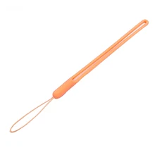 MP3 Camera Universal Flexible Silicone Wrist Straps Hanging Charm Phone Lanyard Elastic Portable Keychain Soft Multifunctional