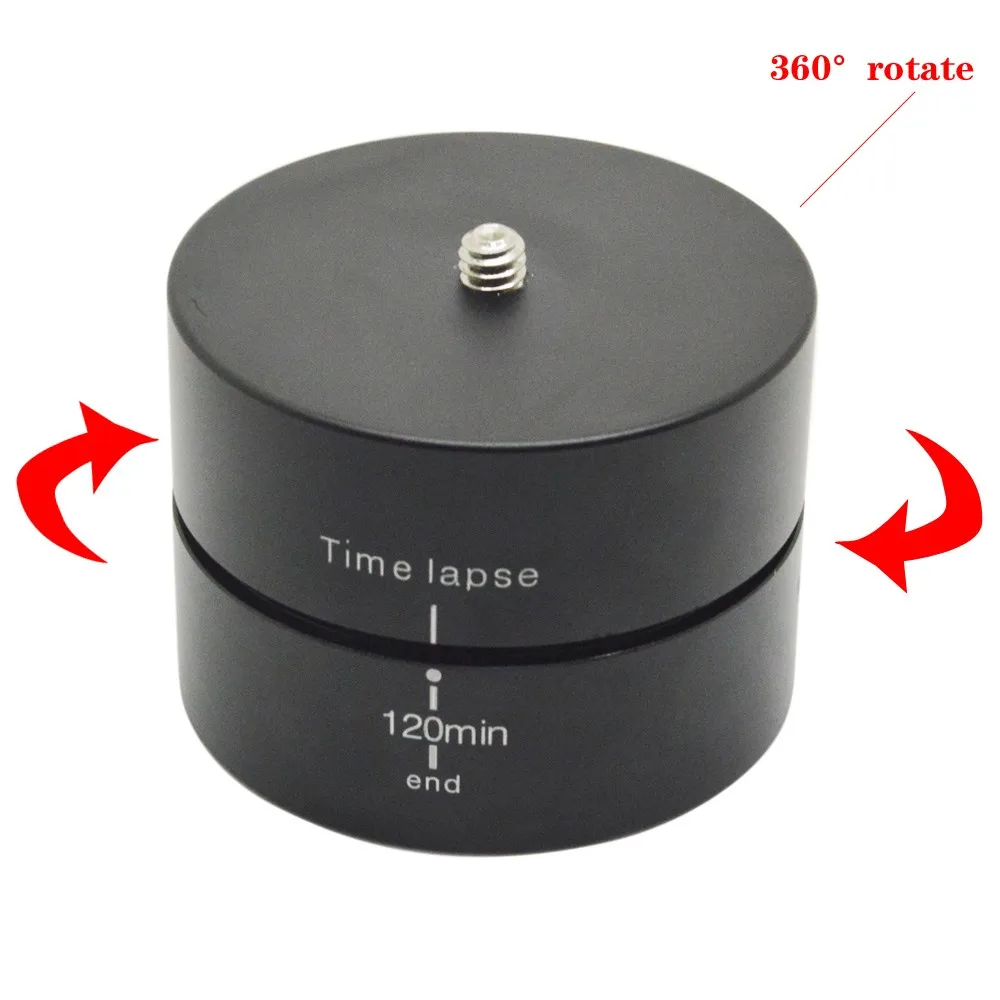 1/4" 360 Degrees Panning Rotating 120 Minutes Time Lapse