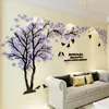 3D Tree Acrylic Mirror Wall Sticker Decals DIY Art TV Background Wall Poster Home Decoration Bedroom Living Room Wallstickers ► Photo 3/6