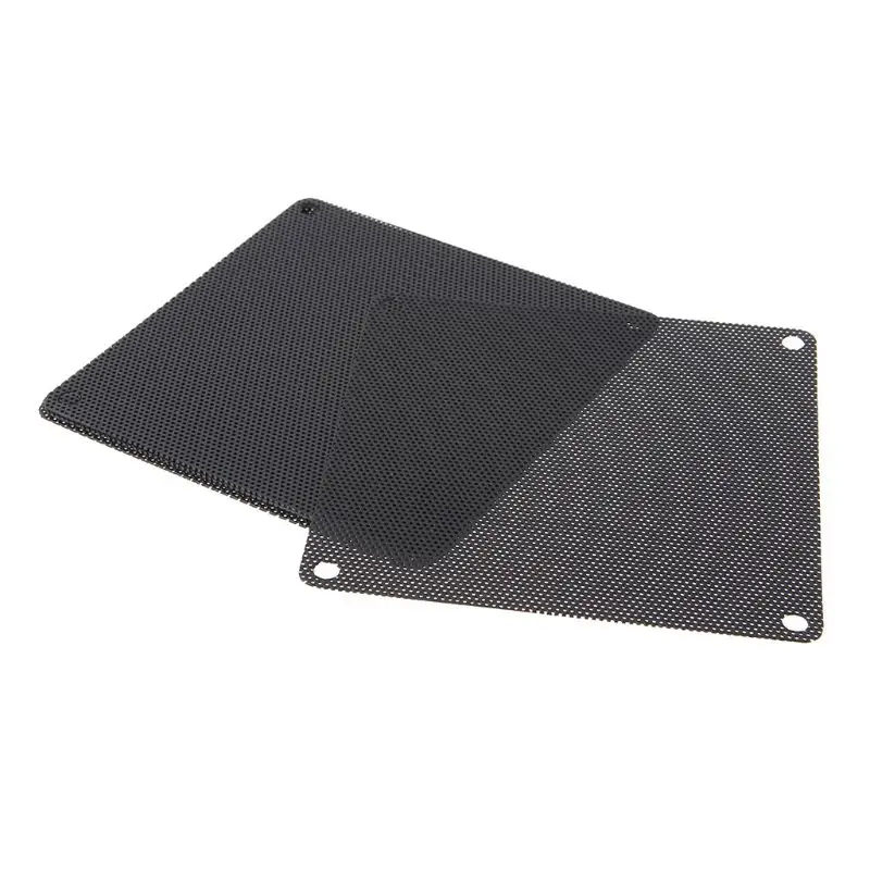 10PCS 120MM PVC Fan Dust Filter PC Dustproof Case Cuttable Computer Mesh Cover Black