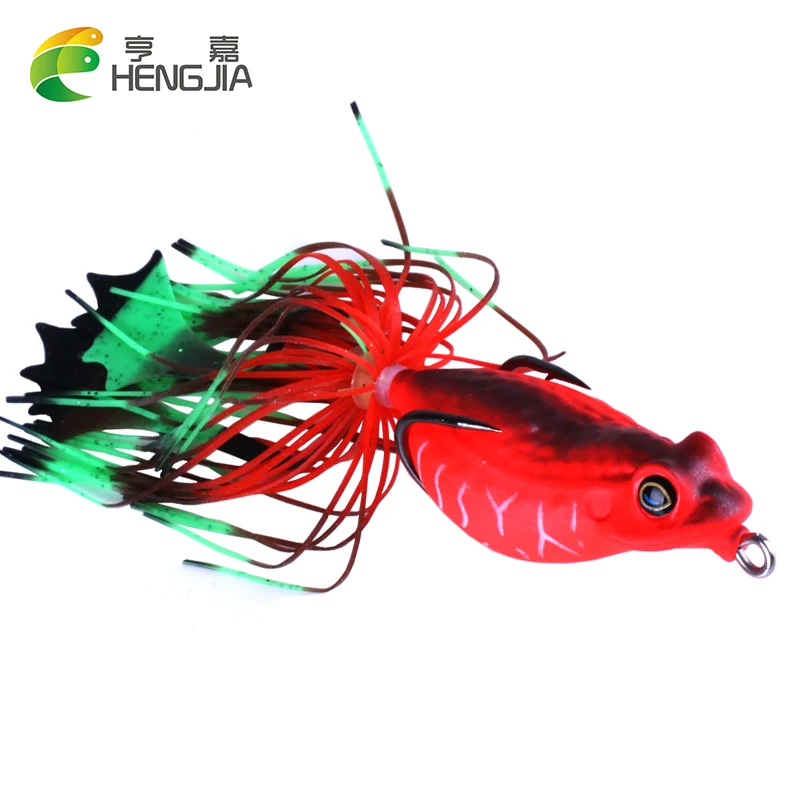 HENGJIA новая искусственная приманка 55 мм/13 г Snakehead Topwater имитация лягушки рыболовная