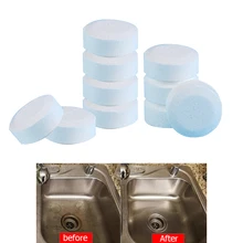30/50 PCS Water Multifunctional Effervescent Washing Machine Tub Cleaner Concentrate Home Cleaning Toilet Cleaner Tablets