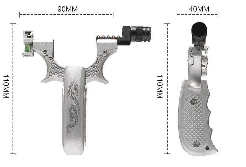 Shenlong 3 прицела привязанная сплав Рогатка Мощная Рогатка с резинкой на открытом воздухе точность охотничий лук быстрый пресс стрельба катапульта