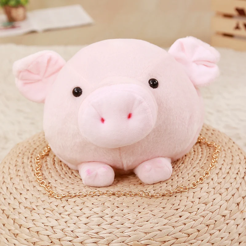 Miaoowa 1pc 35cm Cute Animal Pig Plush Pillow Stuffed Cartoon Plush Messenger Bag Kawaii Gift for Girls Soft Sofa Pillow Cushion Miaoowa 1pc 35cm Cute Animal Pig Plush Pillow Stuffed Cartoon Plush Messenger Bag Kawaii Gift for Girls Soft Sofa Pillow Cushion
