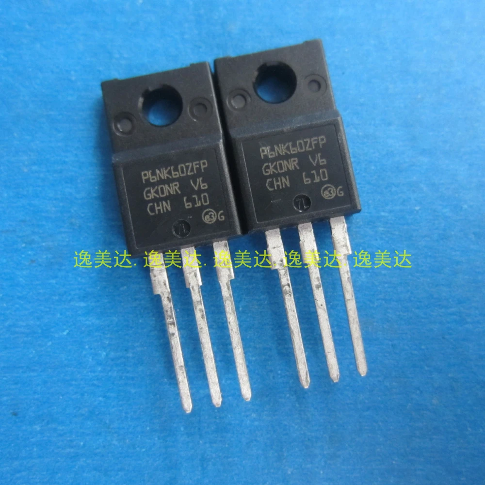 

50pcs/lot STP6NK60ZFP TO-220 STP6NK60 TO220 6NK60ZFP