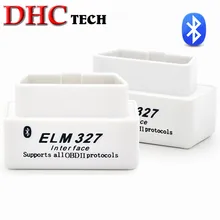 Новейший V2.1 Белый Супер Мини ELM327 Bluetooth OBD2 сканер Смарт авто код ридер Поддержка всех OBD 2 протоколы Android