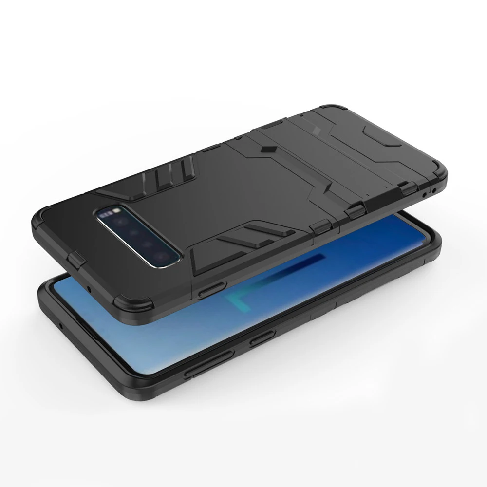 Для Samsung S10 чехол Galaxy S10E бампер ударопрочный Броня Жесткая задняя крышка TPU для Plus