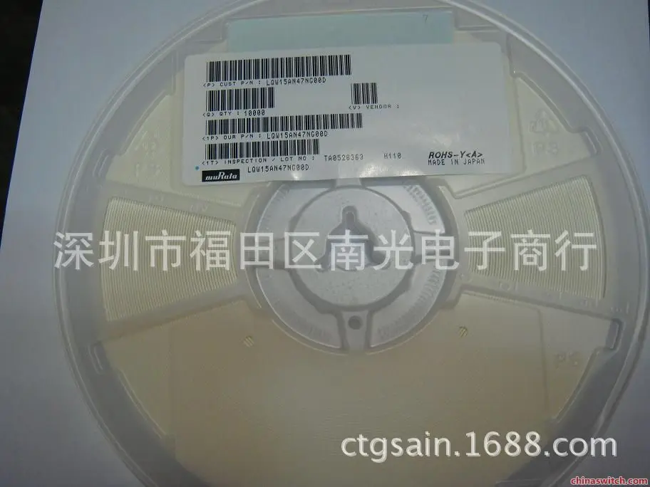 LQG15HN10NJ02 модель 0402 1005 10nH + 5% = 1 лот является 20 шт. | Компьютеры и офис