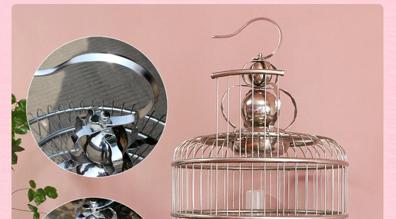 Bird Nest Bird Cage Stainless Steel (10)