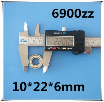 

high quality 20pcs free shipping thin wall deep groove ball bearing 6900z 6900ZZ 10*22*6 mm
