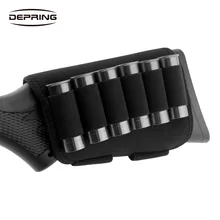 Тактический приклад дробовик оболочки держатель неопрена 12GA 20GA Shotshell Перевозчик мешок