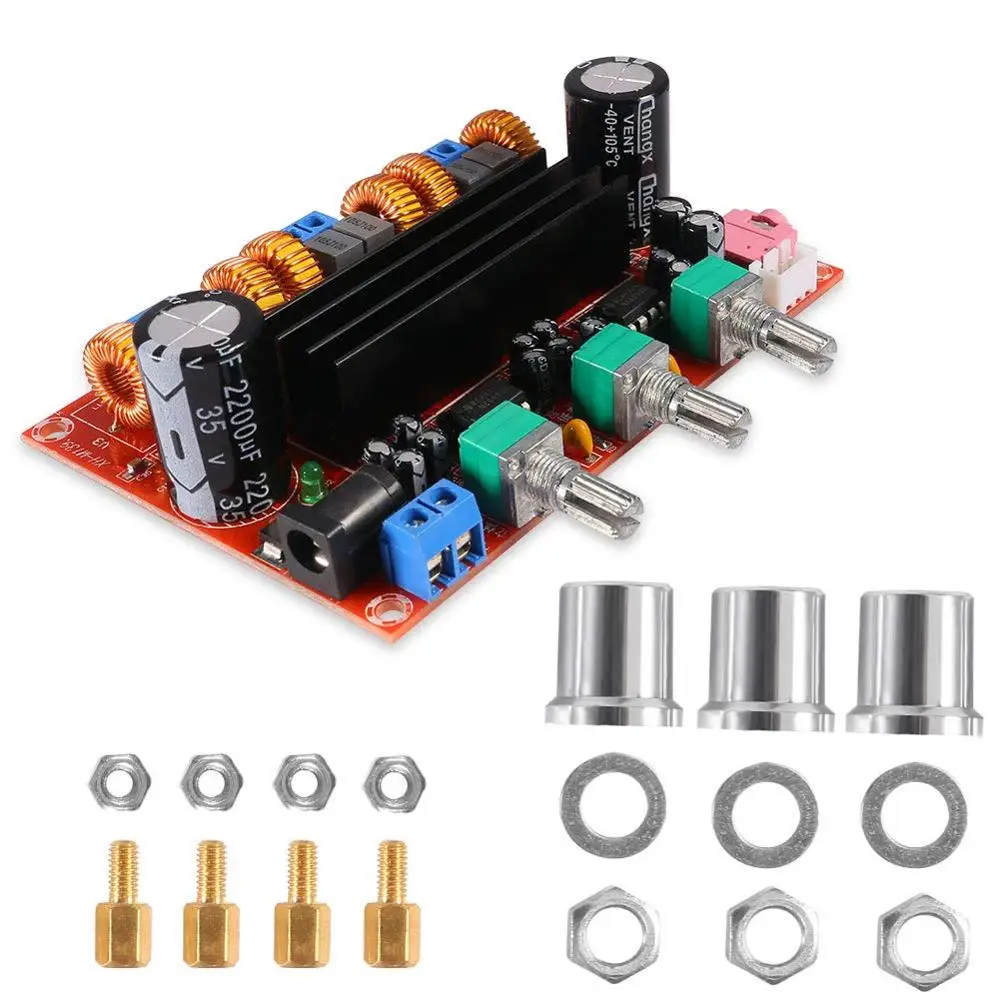 Плата усилителя TPA3116D2 2 1 канал класс D цифровой усилитель мощности аудио стерео