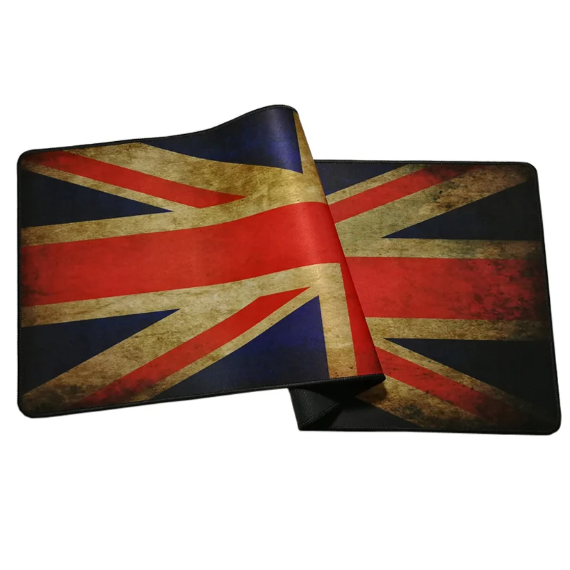 UK/US Flag Big Mouse Pad Gamer Player 300x800mm Large Gaming Mousepad Computer Desk Tablet Keyboard