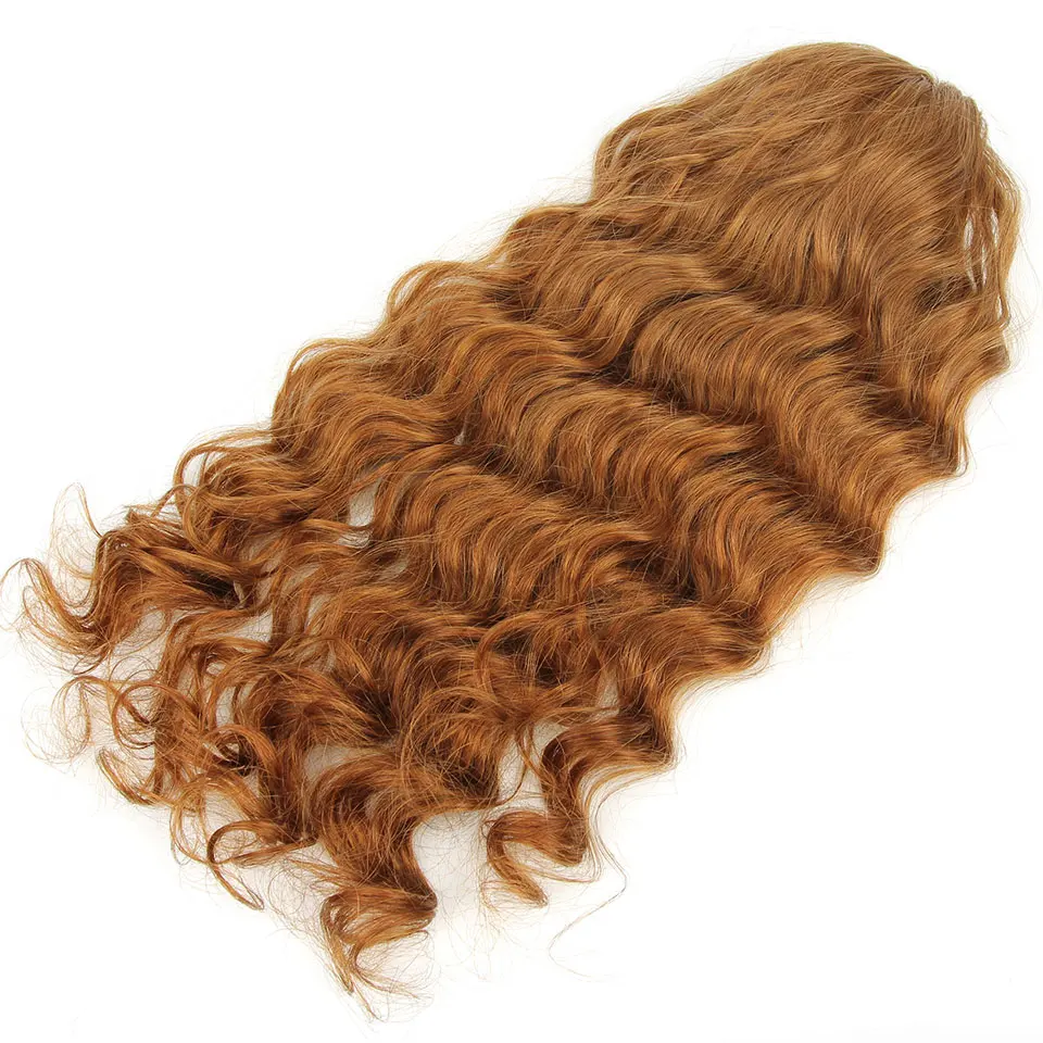 Yvonne бразильский кудрявый шнурок конский хвост человеческие волосы на заколках для наращивания#30 цвет 1 шт