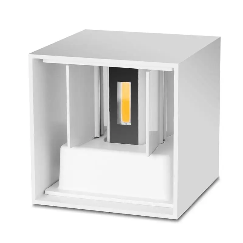 Beam Angle Adjustable LED Wall Lamp Sconce Lamp 12W Waterproof IP65 Outdoor Garden Lighting Lamp for Porch Corridor Decoration