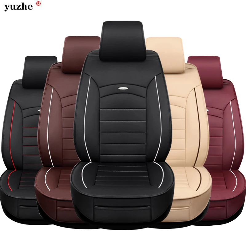 

Yuzhe leather car seat cover For Nissan Qashqai Note Murano March Teana Tiida Almera X-trai juke car-accessories styling cushion