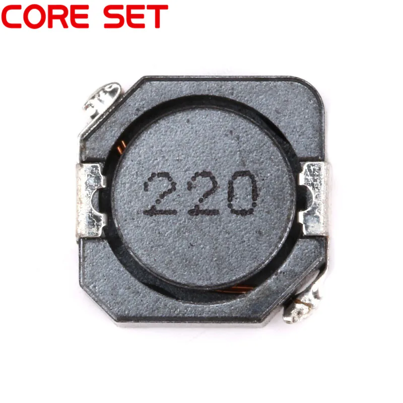 10pcs/lot SMD Power Inductors 22uH 220 Wire Wound Chip Shielded