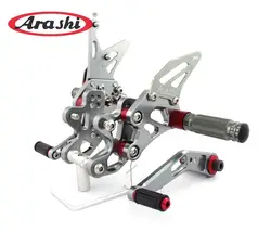 Араши для SUZUKI GSXR600 GSXR750 2006-2010 Rearset регулируемые Подножки GSX-R600 GSX-R750 2007 2008 2009