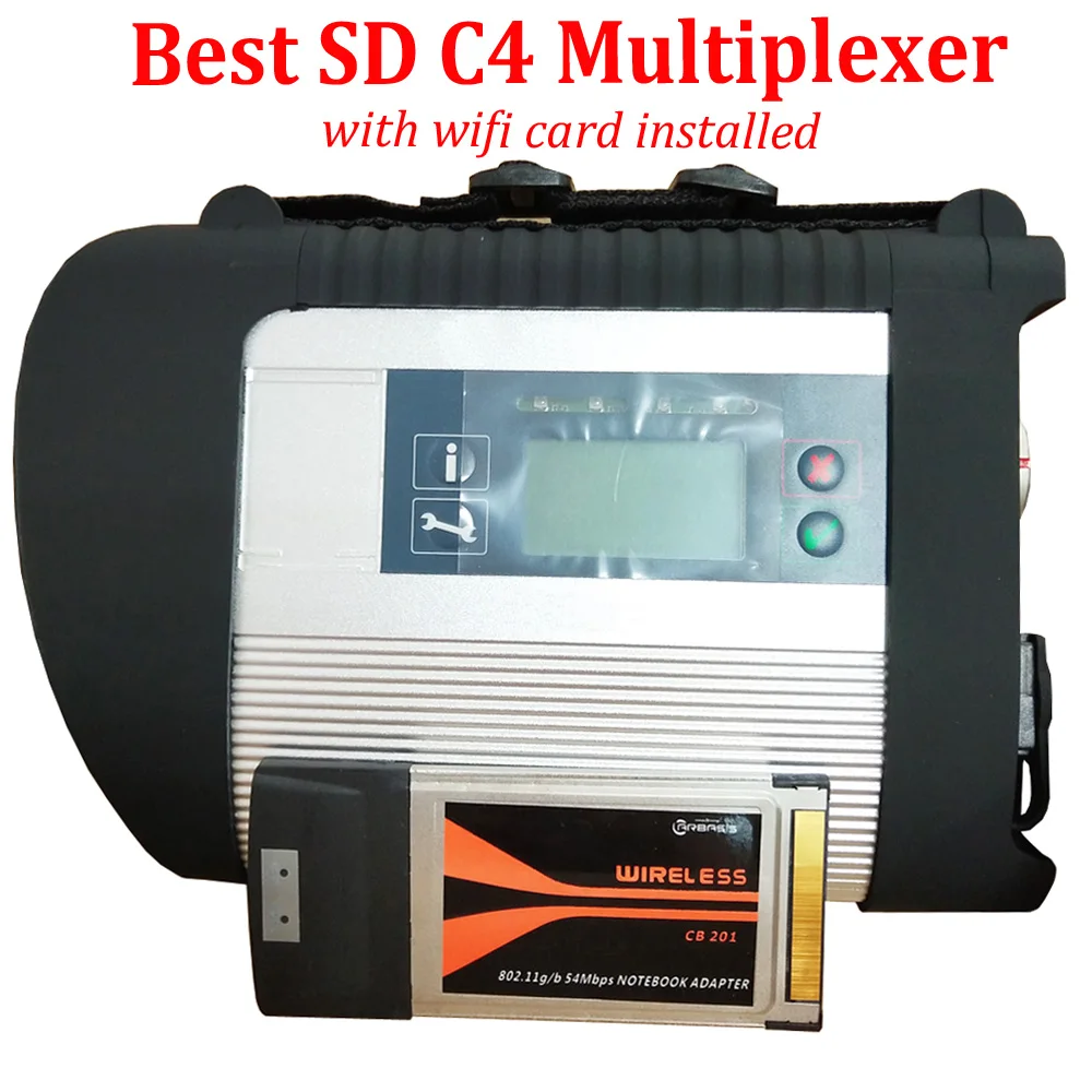 

Function Well Mb Star C4 Multiplexer without Cables MB SD Connect Compact C4 Main Unit Only with wifi Card
