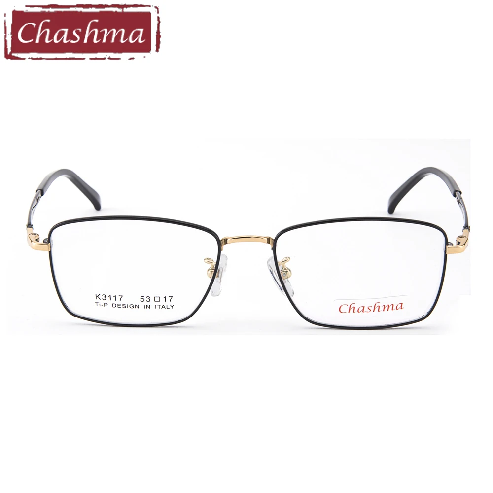 Очки Chashma брендовые дизайнерские очки из чистого титана Модные оптические